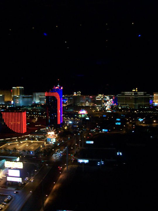 View of the strip
