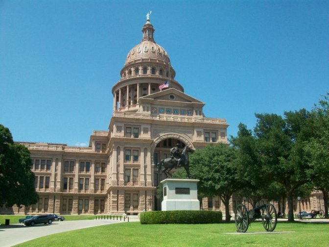 Texas State Capitol Building in Austin
