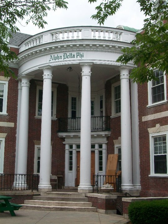 A sorority house at the University of Rochester