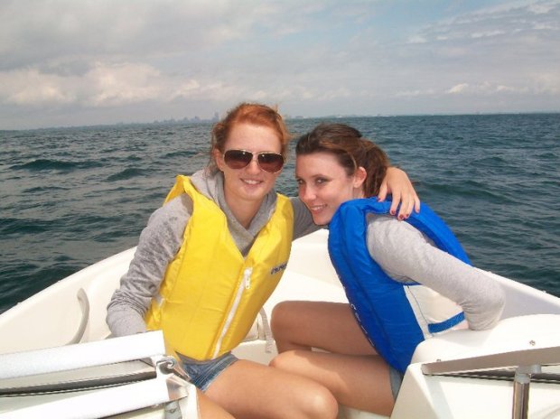 Boat trip out on Lake Ontario