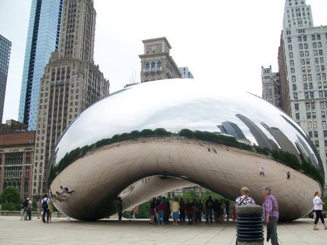 The Cloud Gate aka the 'Bean'