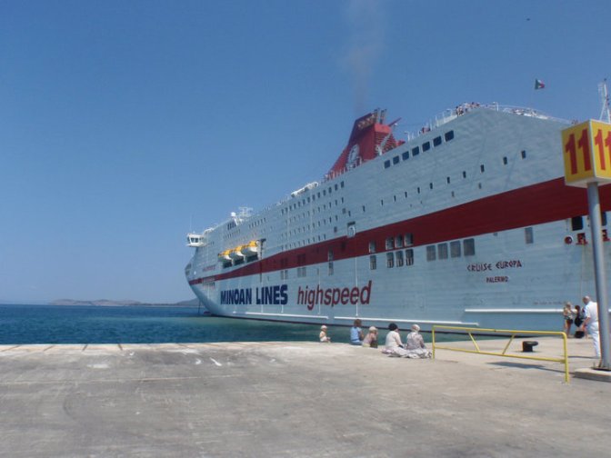 Overnight Ferry to Greece