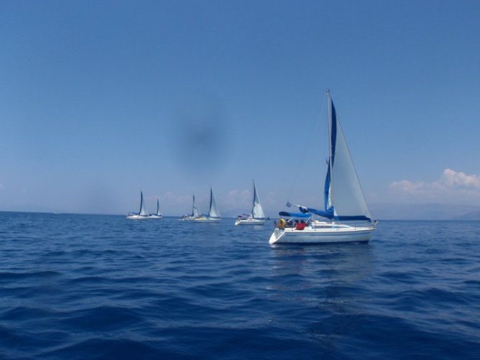 Three days of sailing
